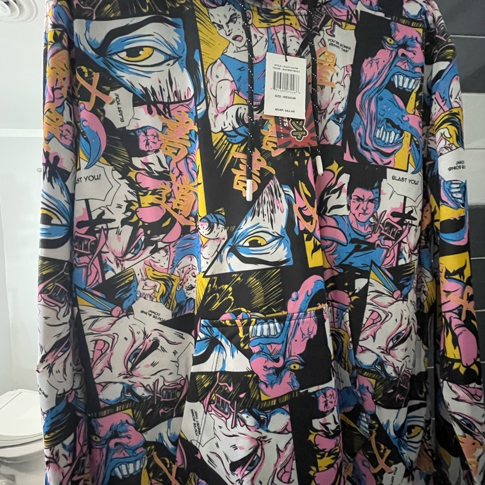 Vibrant Graphic Men's Jacket